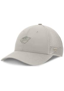 Minnesota Wild Ivory 2024 Authentic Pro Road Tonal W Trucker Womens Adjustable Hat