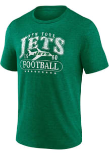 New York Jets Kelly Green Offical Retro Short Sleeve Fashion T Shirt