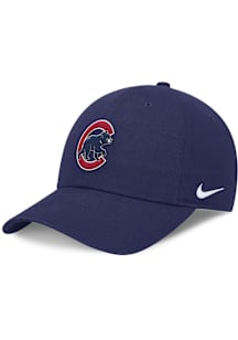Nike Chicago Cubs Evergreen Club Unstructured Adjustable Hat - Blue