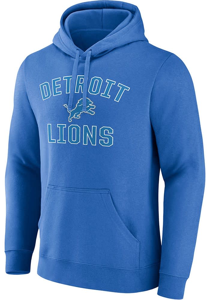 【US限定】NEW ERA Detroit Lions Hoodie DRAFT2024 Blue Women's Detroit Lions New Era Blue Boxy Pullover Hoodie