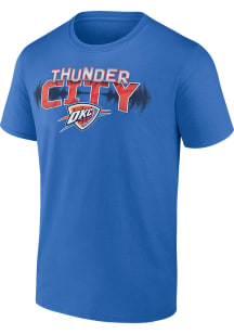 Oklahoma City Thunder Blue Hometown Short Sleeve T Shirt