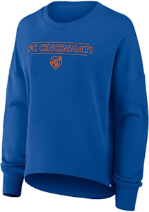 FC Cincinnati Womens Blue Future Crew Sweatshirt