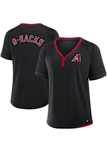 Arizona Diamondbacks Womens League Fashion Baseball Jersey - Black