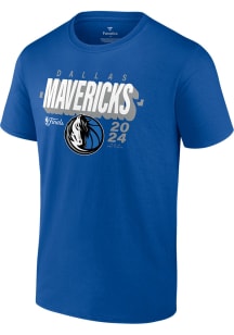 Dallas Mavericks Navy Blue 2024 Finals Participant Box Out Short Sleeve T Shirt