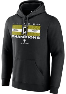 Columbus Crew Mens Black 2023 Cup Champions Perfect Form Long Sleeve Hoodie