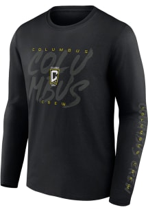 Columbus Crew Black Tonal Play Long Sleeve T Shirt