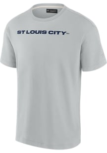 St Louis City SC Grey Signature Short Sleeve T Shirt