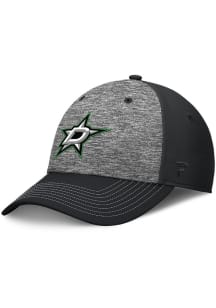 Dallas Stars Mens Grey Top Shelf Heathered 2T Flex Hat