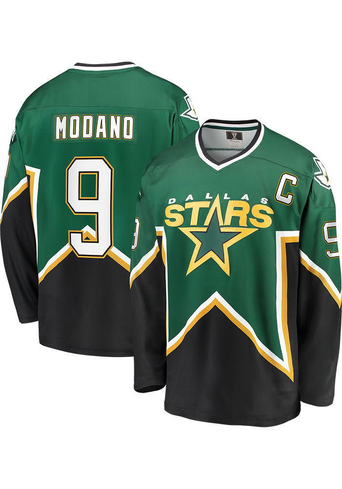Men's Profile Mike Modano Black Dallas Stars Big & Tall Name Number T-Shirt