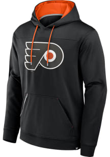 Philadelphia Flyers Mens Black Defender Hood