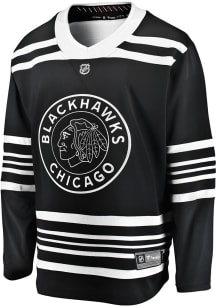 Chicago Blackhawks Mens Black 2019 Alternate Breakaway Hockey Jersey