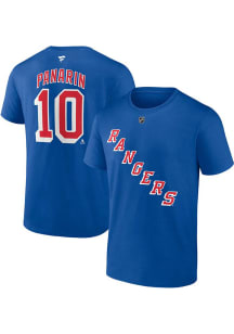 Artemi Panarin New York Rangers Blue Home Short Sleeve Player T Shirt