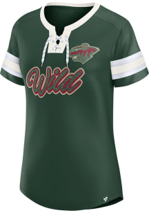 Minnesota Wild Womens Sunday Best Fashion Hockey Jersey - Green