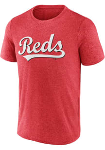 Cincinnati Reds Red Fundamental Short Sleeve T Shirt