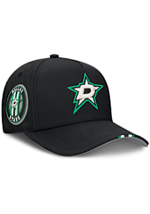 Dallas Stars 2025 Draft Podium Adjustable Hat - Black