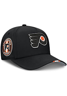 Philadelphia Flyers 2025 Draft Podium Trucker Adjustable Hat - Grey