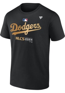 Los Angeles Dodgers  2024 Division Series Clinch Locker Room Short Sleeve T Shirt