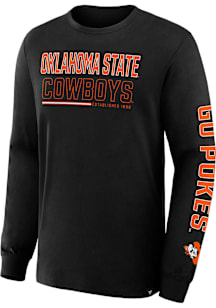 Oklahoma State Cowboys Black Legacy Long Sleeve T Shirt