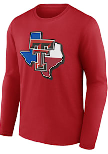 Texas Tech Red Raiders Red Once and Always Long Sleeve T Shirt
