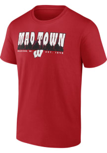 Wisconsin Badgers Winning Year Short Sleeve T Shirt - Red