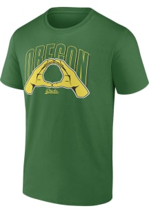 Oregon Ducks Winning Year Short Sleeve T Shirt - Green