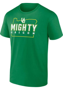 Oregon Ducks Power Drive Short Sleeve T Shirt - Green