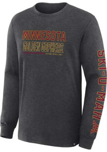 Mens Grey Minnesota Golden Gophers Legacy Tee