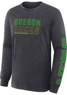 Mens Grey Oregon Ducks Legacy Tee