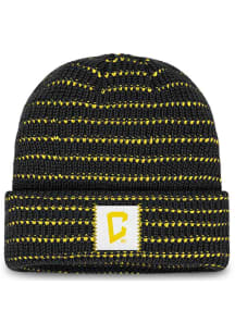 Columbus Crew Black Zig Zag Cuff Mens Knit Hat