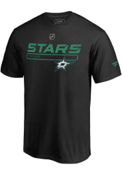 Dallas Stars Black Pro Prime Short Sleeve T Shirt