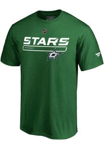 Dallas Stars Green Pro Prime Short Sleeve T Shirt