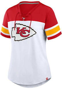 Kansas City Chiefs Womens Athena Fashion Football Jersey - White