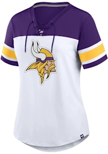 Minnesota Vikings Womens Athena Fashion Football Jersey - White