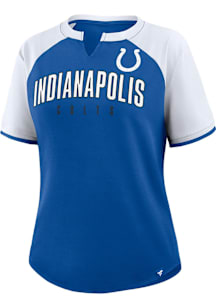 Indianapolis Colts Womens Blue Redzone Short Sleeve T-Shirt