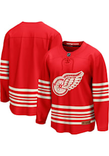 Detroit Red Wings Mens Red Blank Breakaway Hockey Jersey