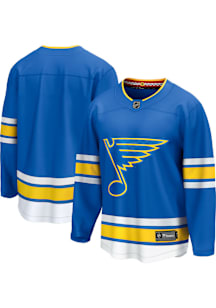 St Louis Blues Mens Blue Home Hockey Jersey