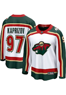 Kirill Kaprizov Minnesota Wild Mens White Alt Breakaway Hockey Jersey