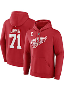 Dylan Larkin Detroit Red Wings Mens Red Name Number Player Hood