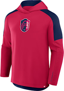 St Louis City SC Mens Navy Blue Pullover Hood