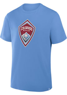 Colorado Rapids Light Blue Legacy Crest Short Sleeve T Shirt