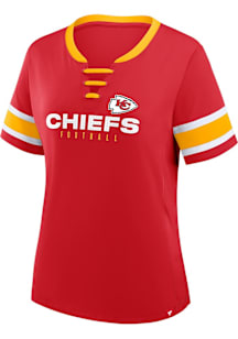 Kansas City Chiefs Womens Draw Play Fashion Football Jersey - Red