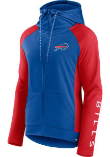 Buffalo Bills Womens Blue End Around Long Sleeve Full Zip Jacket