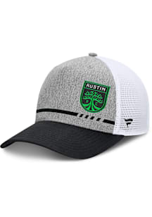 Austin FC Low Block 5-Panel Trucker Adjustable Hat - Grey