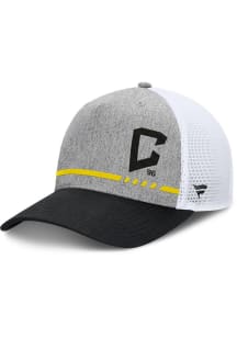 Columbus Crew Low Block 5-Panel Trucker Adjustable Hat - Grey