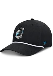 Minnesota United FC Route One Rope A-Frame Adjustable Hat - Black