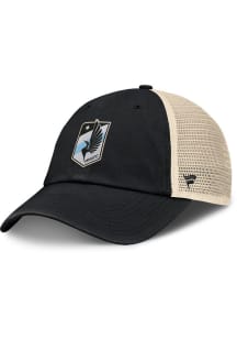 Minnesota United FC False Nine Unstructured Trucker Adjustable Hat - Black
