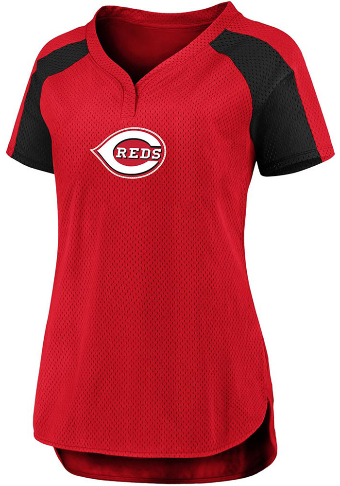 Cincinnati Reds Womens Iconic League Diva Fashion Baseball Jersey