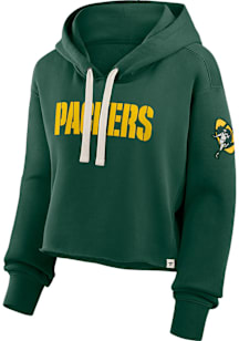 Green Bay Packers Womens Green New Horizons Hooded Sweatshirt