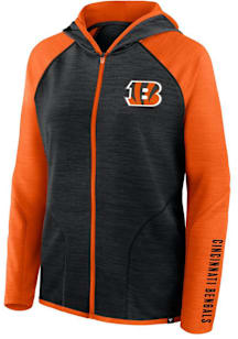 Cincinnati Bengals Womens Black End Around Pass Long Sleeve Full Zip Jacket