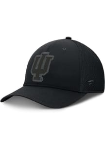 COLLEGE VERTICAL Indiana Hoosiers Flex Hat - Black